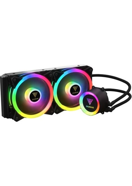 Gamdıas Fan Cpu Sıvı Soğutucu M2-240 Argb 240MM