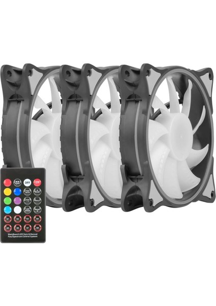 GFK120M-ARGB Huracan Kıt 3X12CM Fan Kumandalı Bilgisayar Kasa Fanı fiyatları
