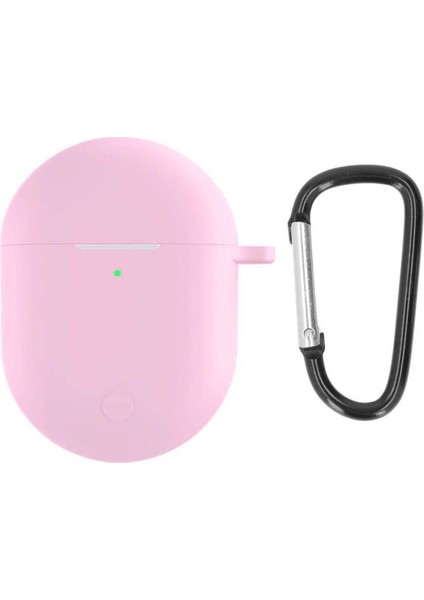 - Xiaomi Redmi Buds 3 Pro / Airdots 3 Pro Uyumlu Silikon Kılıf - Kopçalı Kulaklık Kılıfı