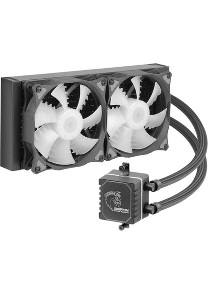 GLC240A Glacıer Argb 240MM 2X12CM Fanlı Işlemci Sıvı Soğutucu fiyatları