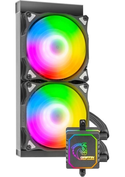 GLC240A Glacıer Argb 240MM 2X12CM Fanlı Işlemci Sıvı Soğutucu modelleri