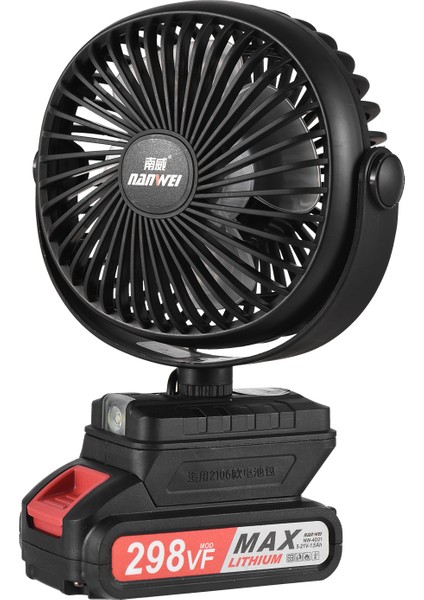 Mini Taşınabilir Lityum Elektrikli Fan Açık Kamp Fanı (Yurt Dışından)