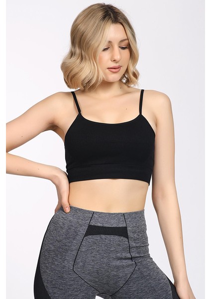 Ince Askılı Desteksiz Spor Sütyen indirimleri