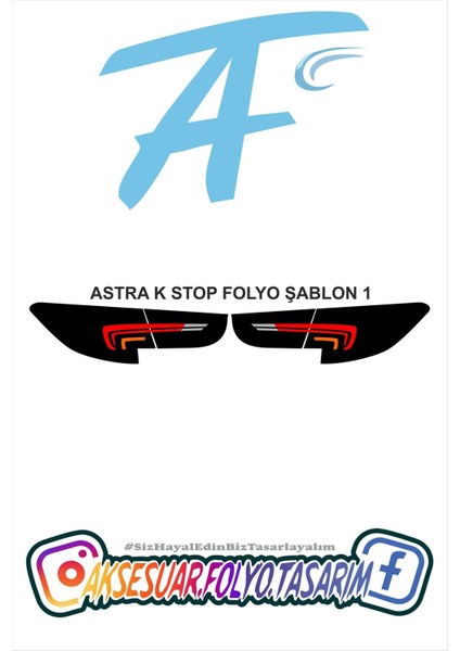 Astra K Stop Folyo Model 1