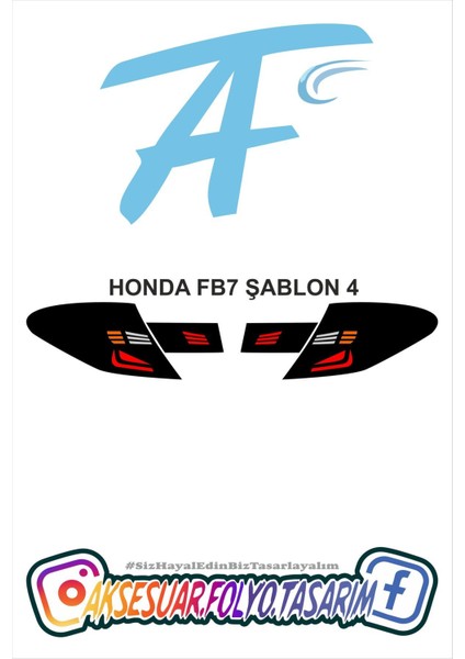 Honda Fb7 Stop Folyo