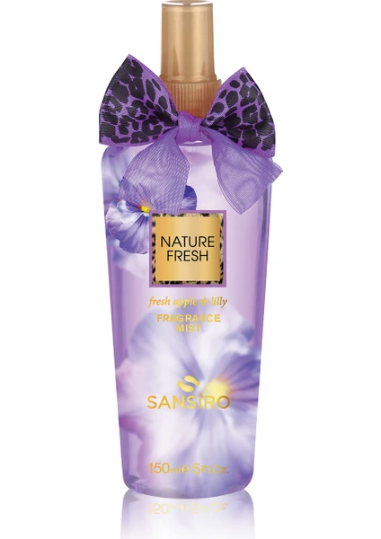 Nature Fresh Kadın Vücut Spreyi 150ml