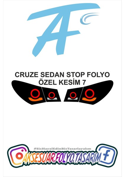Cruze Stop Folyo Ök Stop Folyo Model 7