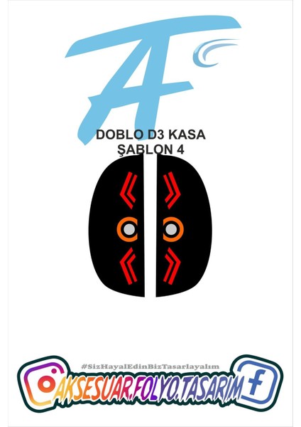 Doblo D3 Stop Folyo