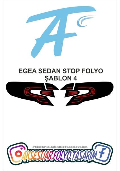 Egea Sedan Stop Folyo