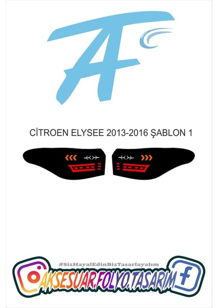 Citroen Elysee 2013-2016 Stop Folyo