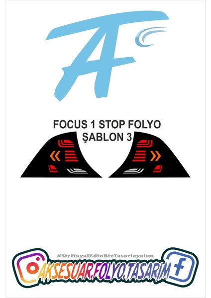 Ford Focus-1 Sedan Stop Folyo