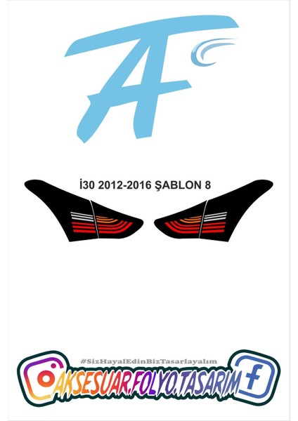 Hyundai I30 2012-2016 Stop Folyo