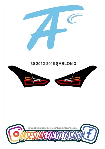 Hyundai I30 2012-2016 Stop Folyo