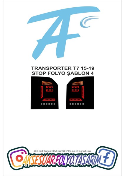 Transporter T7 15-19 Stop Folyo