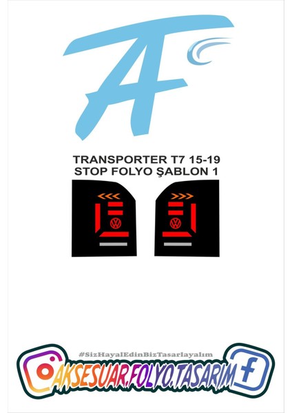 Transporter T7 15-19 Stop Folyo