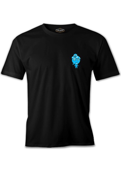 Ateş ve Su - Su Kız Siyah Erkek Tshirt