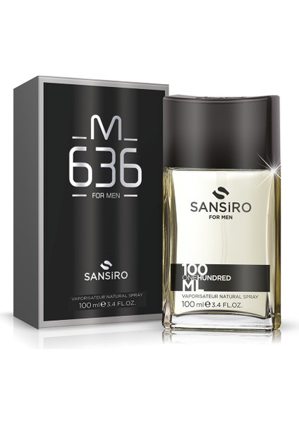 M-636 Erkek Parfüm 100ml Edp