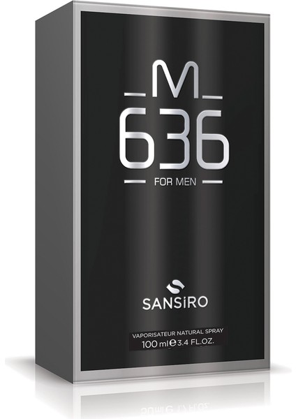 M-636 Erkek Parfüm 100ml Edp