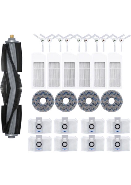 Deebot X1 Omnı / T10 Omnı Aksesuarları Robot Sarf Malzemeleri Parçaları Değiştirme Takım Elbise (Yurt Dışından)