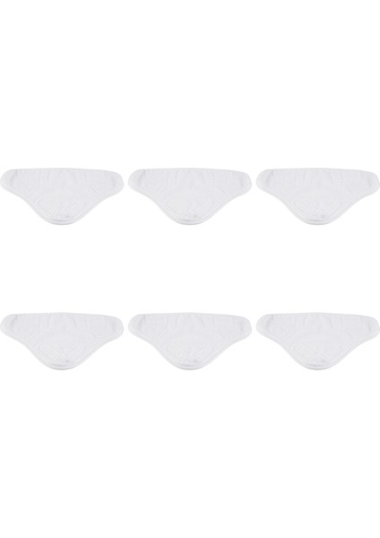 6 Adet Yedek Pedler H2O X5 Buharlı Paspas Temizleyici Zemin Yıkanabilir Mikrofiber Pedler Için Uyumlu (Yurt Dışından)