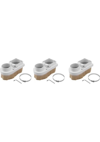 3x Mili Tozluk Toplayıcı Cnc Router Gravür Freze Makinesi Ağaç Işleme Elektrikli El Aletleri 100MM Cnc Toz Ayakkabısı (Yurt Dışından) modelleri