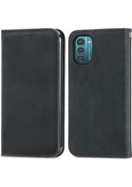 Nokia G21 Flip Kapak Için Kılıf Darbeye Cüzdan Deri Kılıf Basit (Yurt Dışından) indirimleri