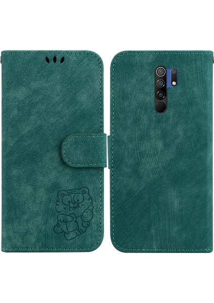 Xiaomi Redmi 9 Başbakan Kart Cep Flip Folio Cüzdan Kılıf Tutucu (Yurt Dışından)