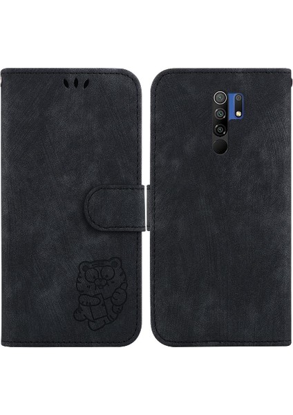 Xiaomi Redmi 9 Başbakan Kart Cep Flip Folio Cüzdan Kılıf Tutucu (Yurt Dışından)
