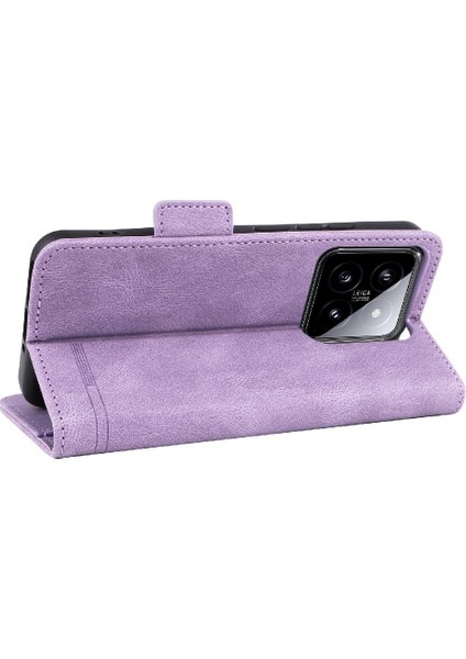 Xiaomi 14 Için Kılıf Koruyucu Kapak Deri Kart ile Folio Flip Case (Yurt Dışından) fırsatları