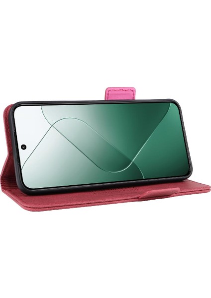 Xiaomi 14 Için Kılıf Koruyucu Kapak Deri Kart ile Folio Flip Case (Yurt Dışından) fiyatları