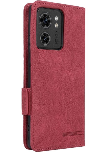 Motorola Moto EDGE40 Koruyucu Kapak Deri Folio Flip Case Için Kılıf (Yurt Dışından) fırsatları