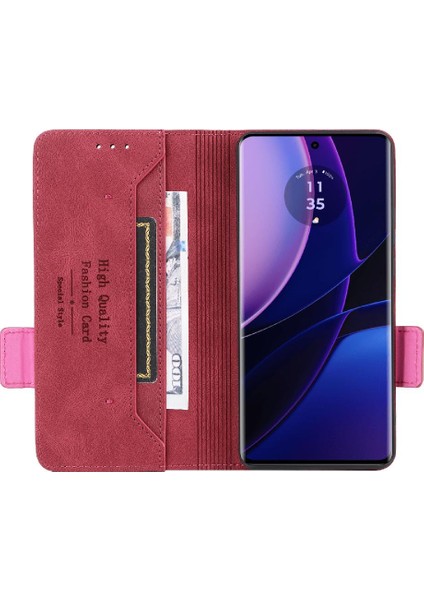 Motorola Moto EDGE40 Koruyucu Kapak Deri Folio Flip Case Için Kılıf (Yurt Dışından) indirimleri
