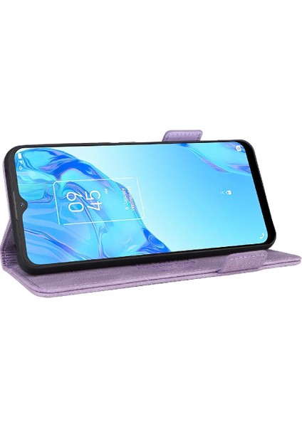 Tcl 20B Tam Koruma Koruyucu Kapak Deri Için Kılıf Folio Flip Case (Yurt Dışından)