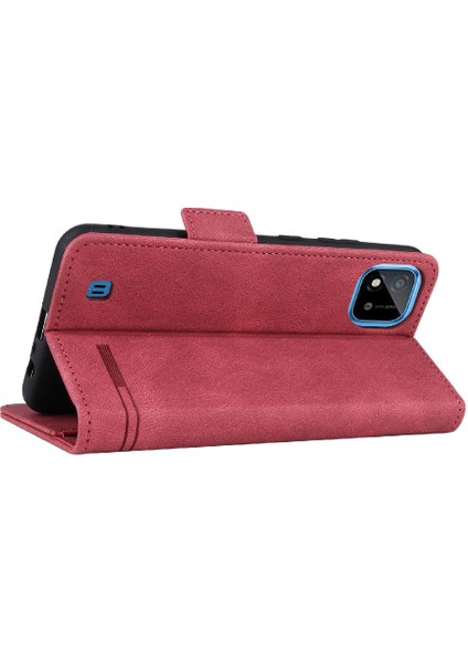 Kart Tutucu Kickstand Kart ile Oppo Realme C20 Koruyucu Kapak Için Kılıf (Yurt Dışından) modelleri