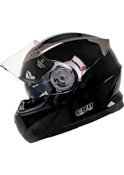 Crn 925 E-Ce 22.06 Belgeli Çene Açılır Motosiklet Kaskı