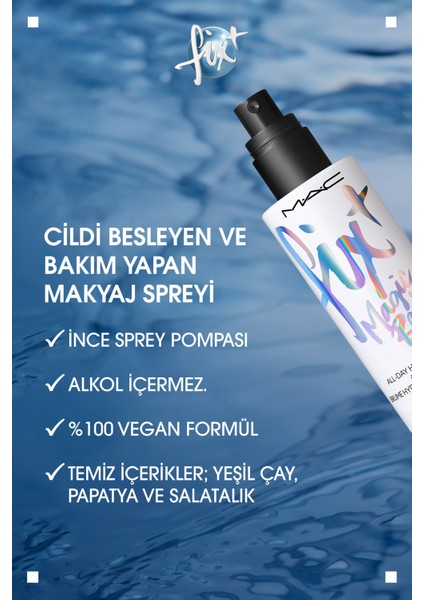 FIX+ Magic Radiance Işıltılı Görünüm Sağlayan Makyaj Sabitleyici Sprey 100 ml