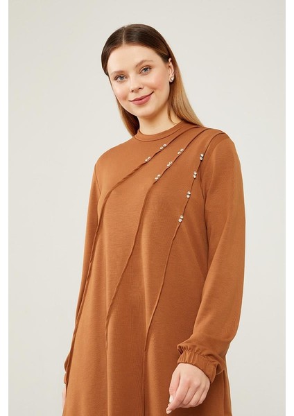 Kahve Taş Detaylı Spor Takım modelleri