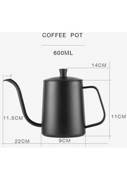 Filtre Kahve Demliği Chemex Dripper Seti 600ML