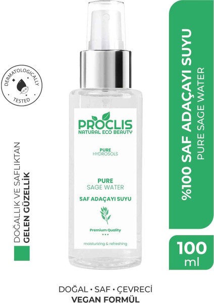 Saf Adaçayı Suyu 100 ml