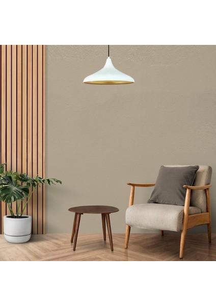 Champion Beyaz Tekli Avize Salon Mutfak Cafe Restoran Avizeleri Rustik Sarkıt Lamba Modelleri