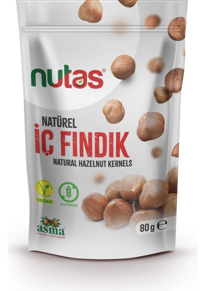 Natürel Iç Fındık – 80gr