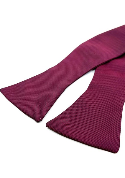 Bordo Nokta Desen Açık Papyon AP187 modelleri