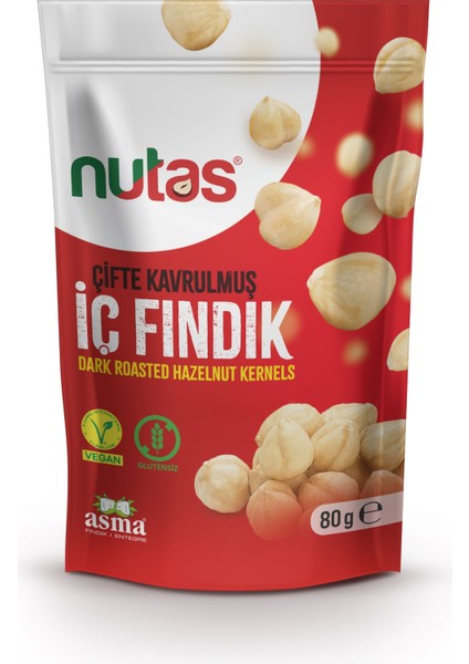 Çifte Kavrulmuş Iç Fındık – 80gr