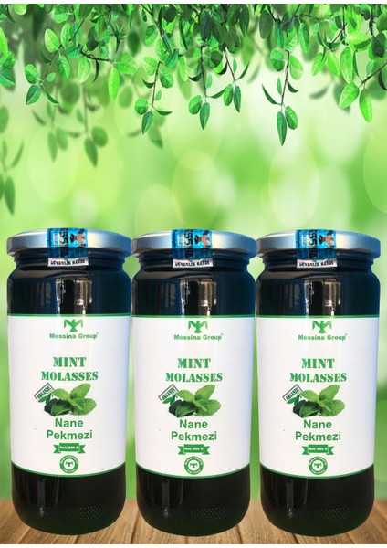 Organik Nane Pekmezi / Organic Mint Molasses / 650GR