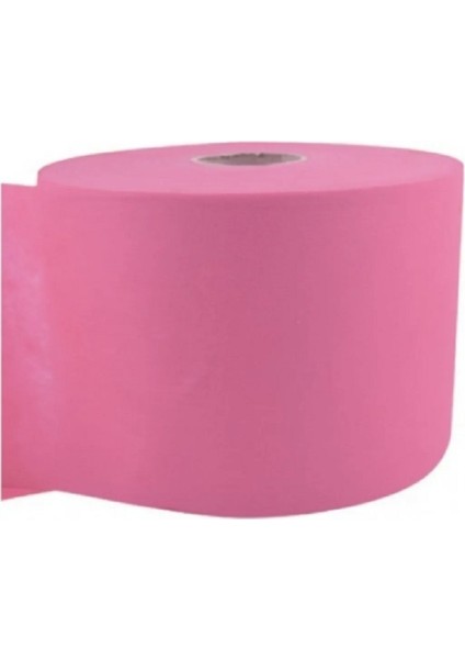 Tela Kumaş 100 Metre Pembe Süsleme Kumaşı Elyaf Süsleme Tülü Araba Kır Düğünü