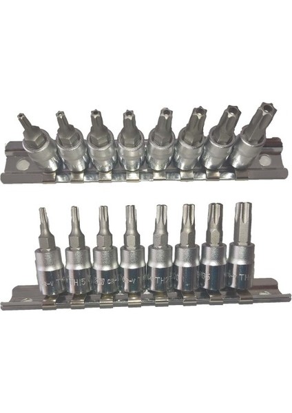 Rico 1/4 Torx Takımı Delikli ve Deliksiz 2 Parça