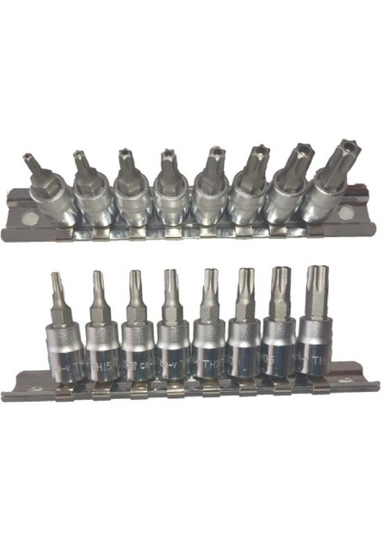 Rico 1/4 Torx Takımı Delikli ve Deliksiz 2 Parça