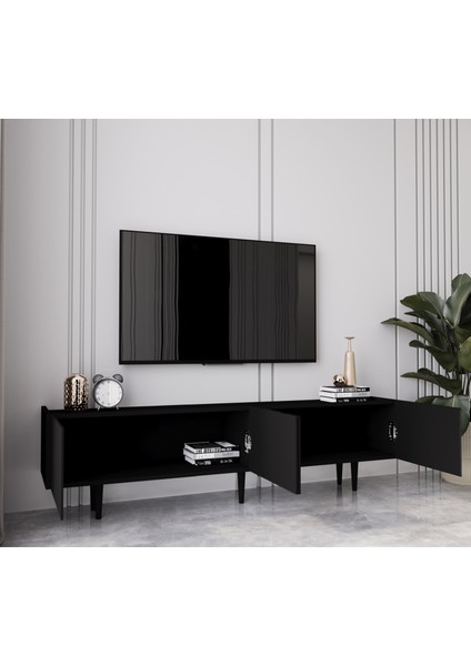 Capella Country 4 Kapaklı Ahşap Ayaklı 180 cm Tv Ünitesi modelleri