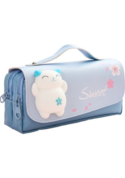 Sevimli Kız Gibi Kalem Kutusu Çantası (Yurt Dışından)