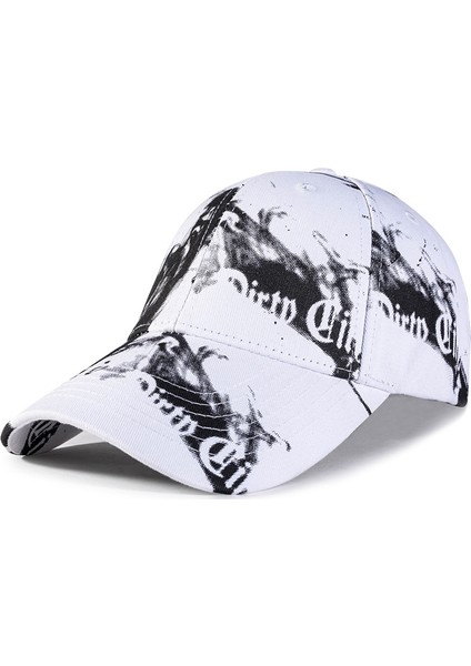 Yunyan Pamuklu Beyzbol Şapkası Erkekler ve Kadınlar Grafiti Sivri Şapka (Yurt Dışından)